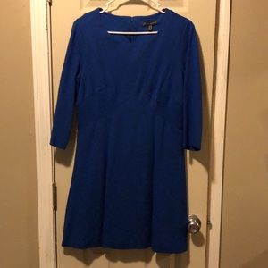 Electric Blue Knee High Cocktail Dress